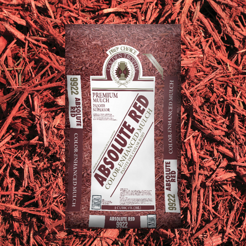 #9922 - Absolute Red Shredded Mulch (1 CF)
