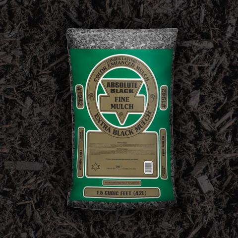 #1942 - Absolute Black Fine Mulch (1.5 CF)