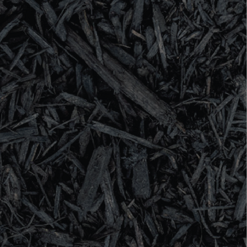 #1951 - Absolute Black Shredded Mulch (1.5 CF)
