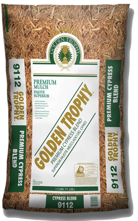 #9112 - Golden Trophy Cypress Blend Mulch (1 CF)