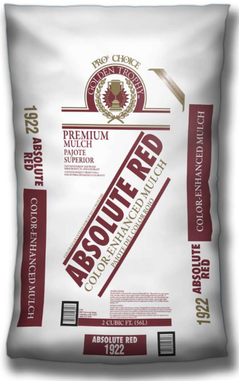 #1920 - Absolute Red Shredded Mulch (1 CY)