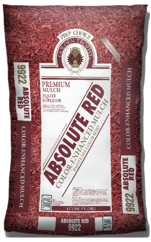 #1920 - Absolute Red Shredded Mulch (1 CY)