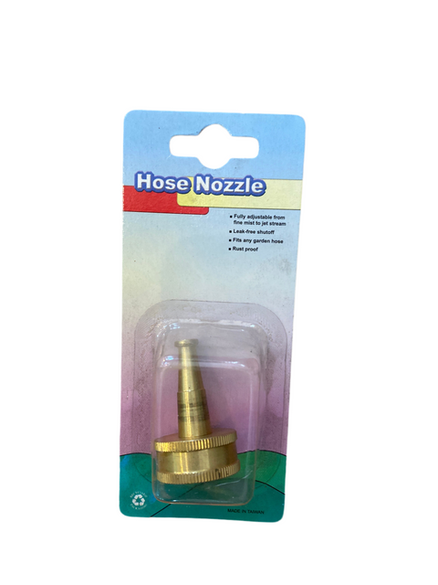 2" Brass Hose Nozzle