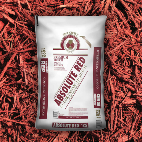 #1922 - Absolute Red Shredded Mulch (2 CF)