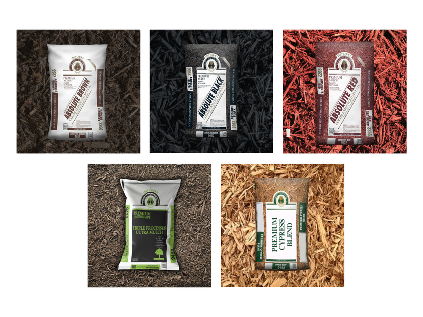 Hardwood Black Brown Red Mulch Cypress Pine Mulches for Retail and