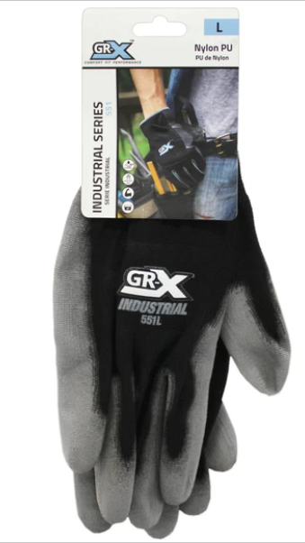 (8249) Thin PU coated Palm Work Glove