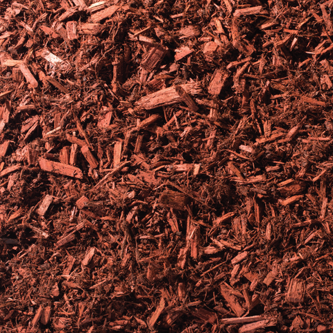 #1920 - Absolute Red Shredded Mulch (1 CY)