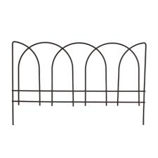 #79010 - Black Border Fence Arches