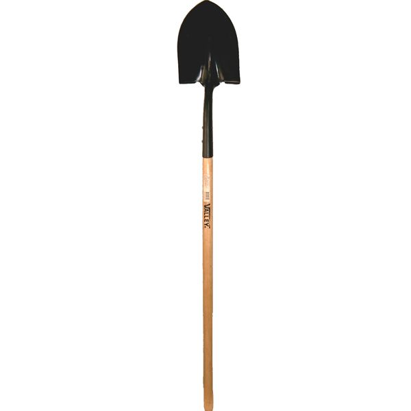 #833 - Long Wood Handle Shovel