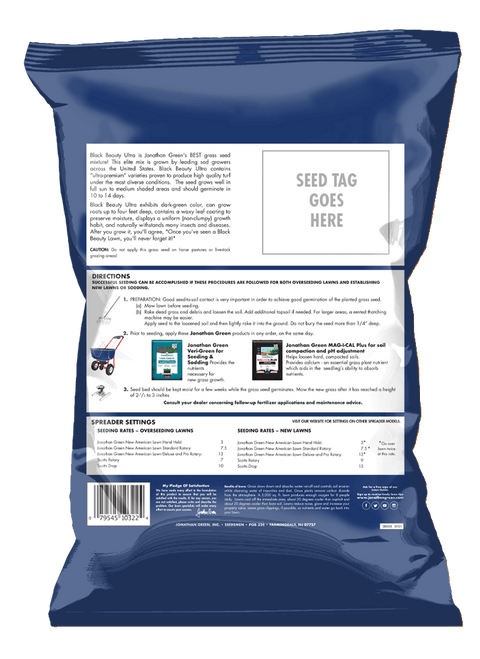 #6013 - Black Beauty Ultra Grass Seed (per lb)