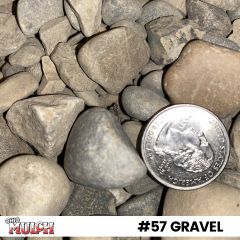 #9007 - #57 Round Gravel (1/2 CY)