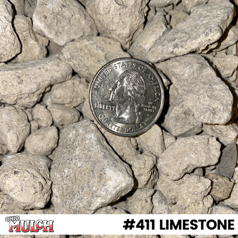 #792-5 - #411 Limestone, bulk (1/2 CY)