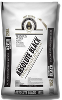 #1952 - Absolute Black Shredded Mulch (2 CF)