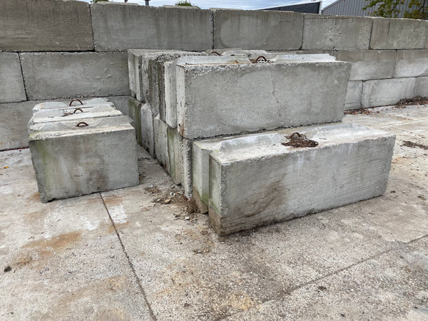 1/2 size Concrete Blocks for Delivery